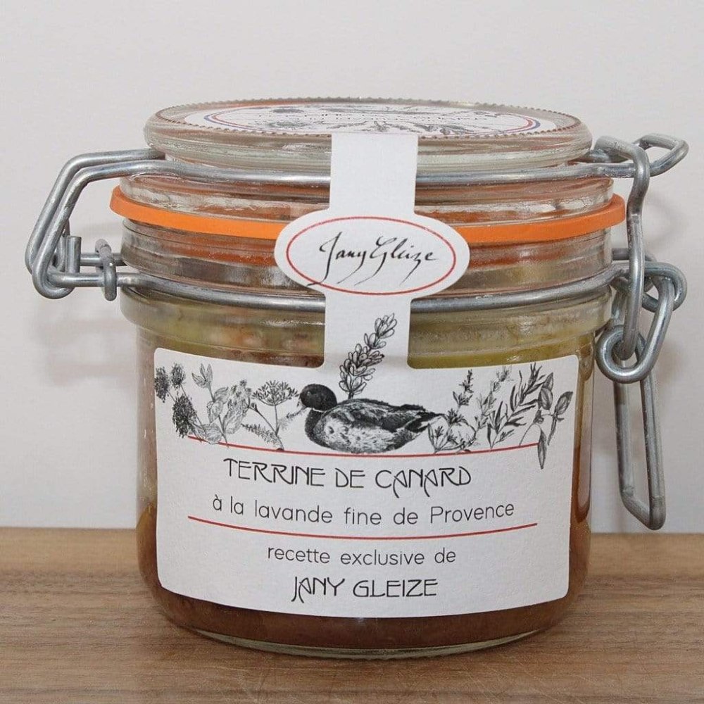 Enten-Terrine (Brust und Braten) mit Lavendel - Maison Telme