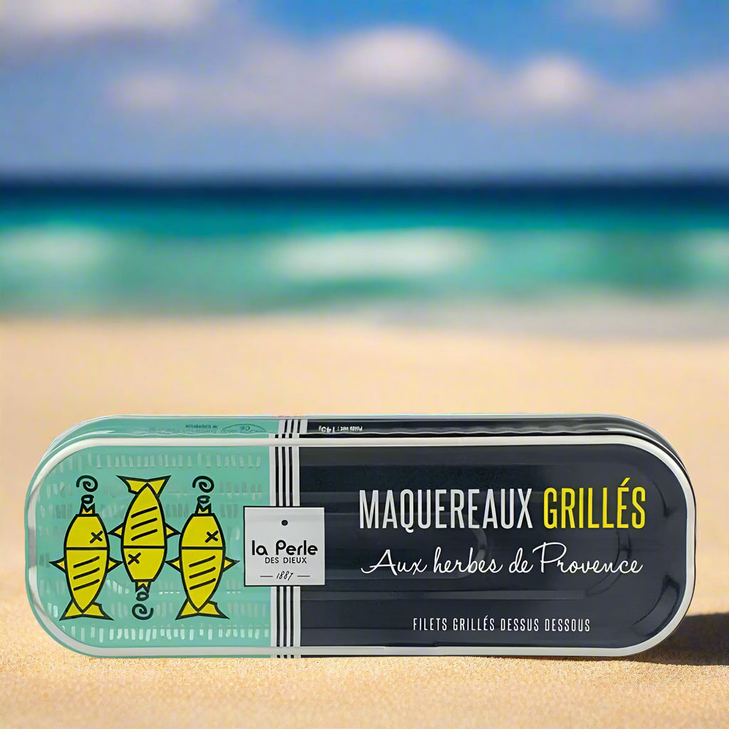 Gegrillte Makrelenfilets mit Kräuter der Provence - Perle des Dieux