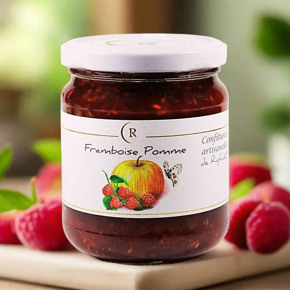 Raspberry-apple jam - Confitures de Raphael – Maître Philippe & Filles