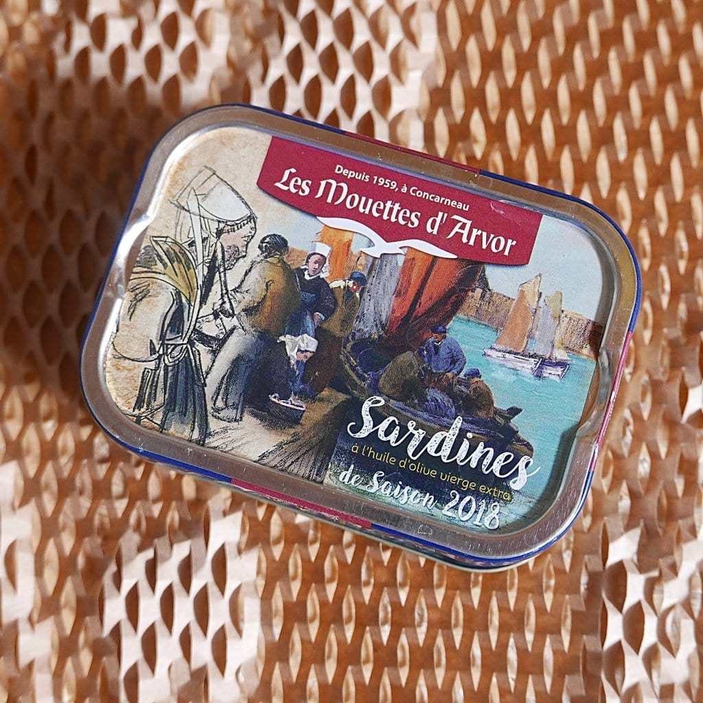 Jahrgangssardinen Saison 2018 -  Mouettes d'Arvor  - Maître Philippe & Filles