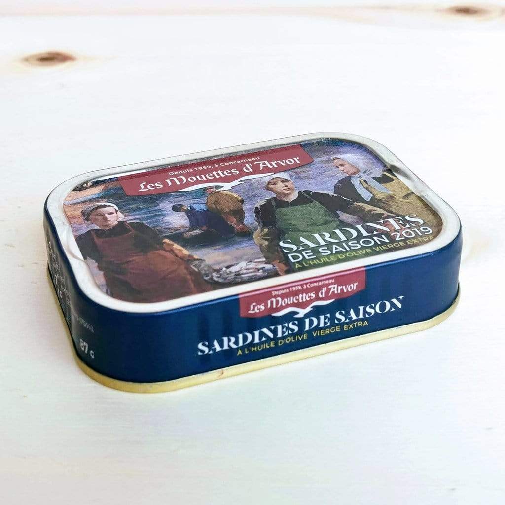 Jahrgangssardinen Saison 2019 -  Mouettes d'Arvor  - Maître Philippe & Filles