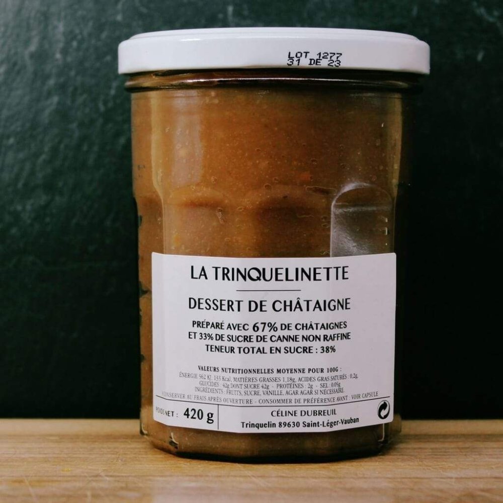 Kastanien-Dessert - La Trinquelinette