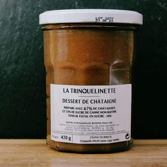 Kastanien-Dessert -  La Trinquelinette  - Maître Philippe & Filles