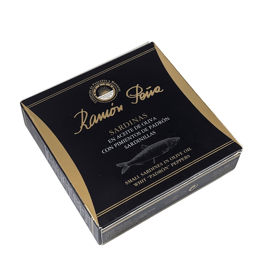 Kleine Sardinen mit Pimientos de Padrón Gold Label -  Ramon Pena  - Maître Philippe & Filles