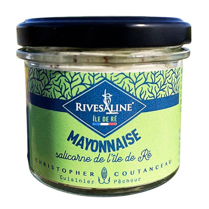 Mayonnaise mit Pickles von Salicorne und Fleur de Sel von der Ile de Ré - Rivesaline