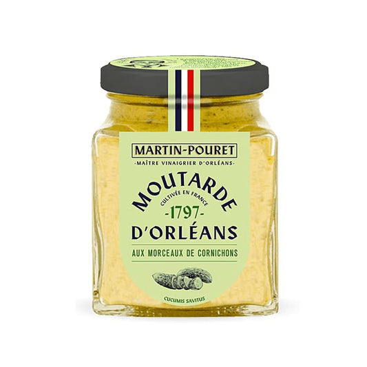 Orleans-Senf mit knackigen Gurkenstückchen - Martin Pouret
