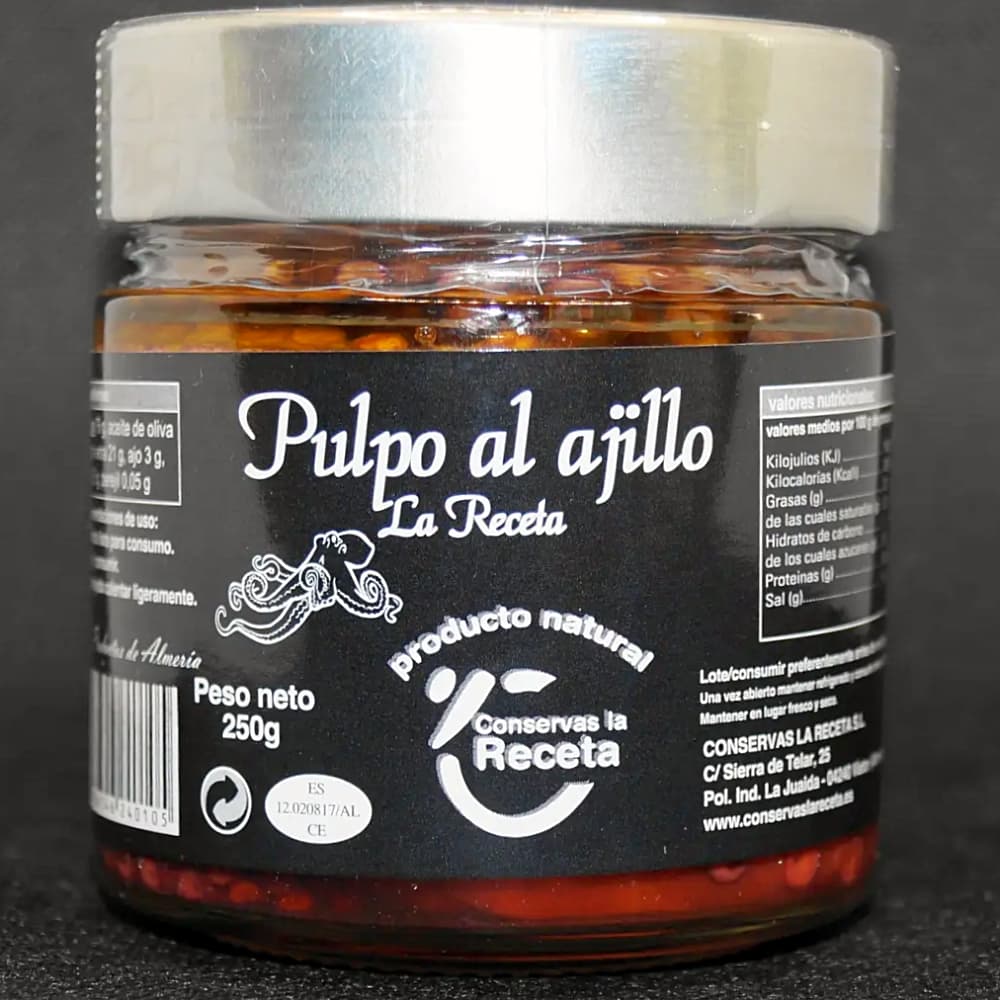 Pulpo aus Andalusien mit Knoblauch -  La Receta  - Maître Philippe & Filles