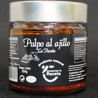 Pulpo aus Andalusien mit Knoblauch -  La Receta  - Maître Philippe & Filles
