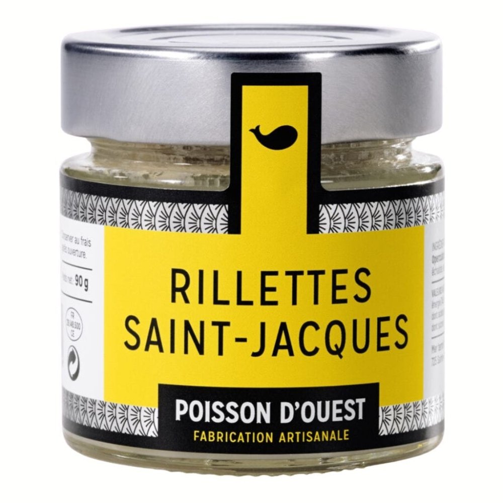 Rillettes von der Jakobsmuschel aus der Bretagne -  Poisson d'Ouest  - Maître Philippe & Filles