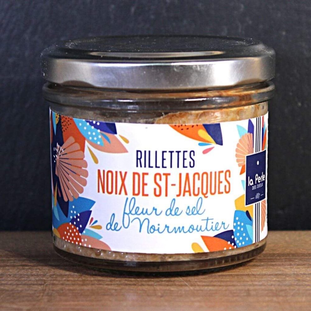 Rillettes von Jakobsmuscheln mit Fleur de Sel aus Noirmoutier -  Perle des Dieux  - Maître Philippe & Filles