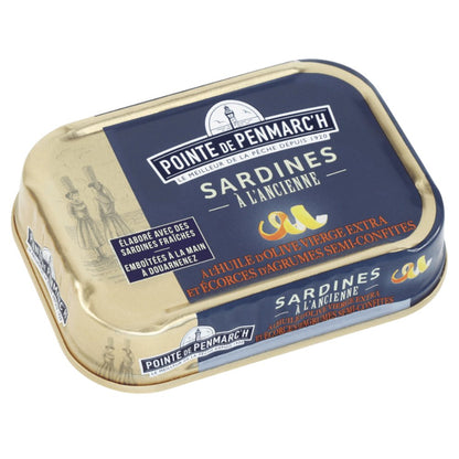 Sardine in Olivenöl mit kandierten Zitrusfrüchte -  La Pointe de Penmarc'h  - Maître Philippe & Filles