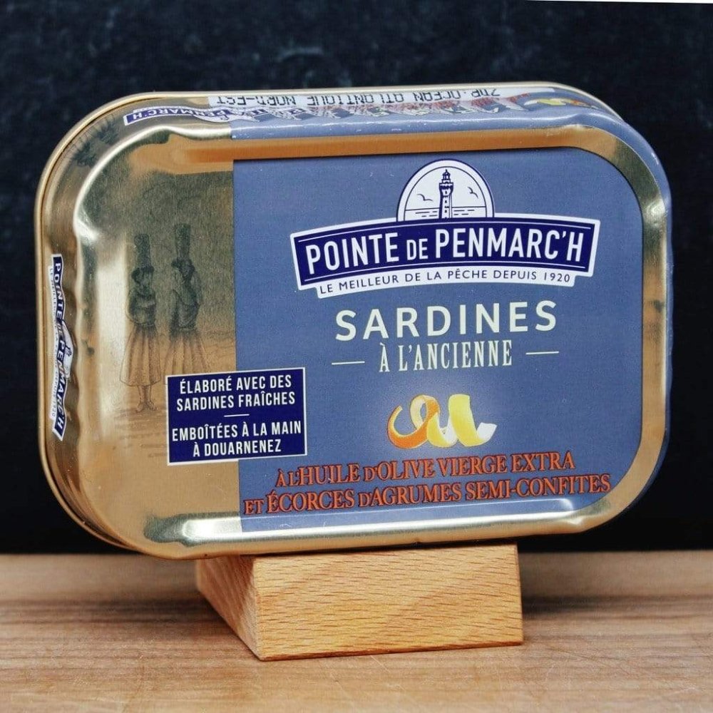 Sardine in Olivenöl mit kandierten Zitrusfrüchte -  La Pointe de Penmarc'h  - Maître Philippe & Filles