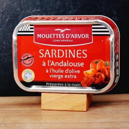 Sardinen "à l'Andalouse" mit Chorizo und Tomate -  Mouettes d'Arvor  - Maître Philippe & Filles