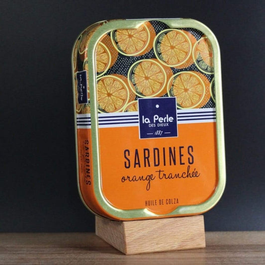 Sardinen in Rapsöl mit Orange - Perle des Dieux