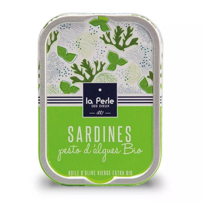 Sardinen mit Algen-Pesto in Olivenöl -  Perle des Dieux  - Maître Philippe & Filles