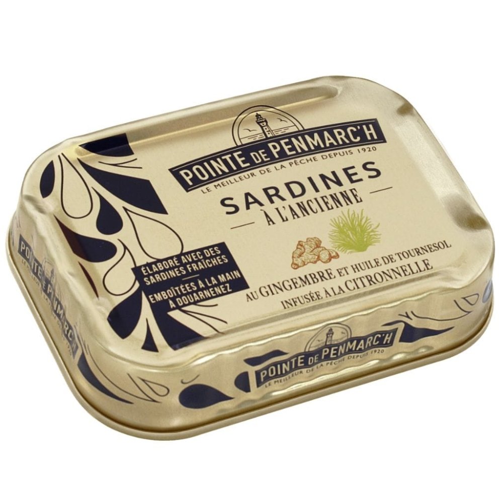 Sardinen mit Ingwer und Zitronengras in Sonnenblumenöl -  La Pointe de Penmarc'h  - Maître Philippe & Filles