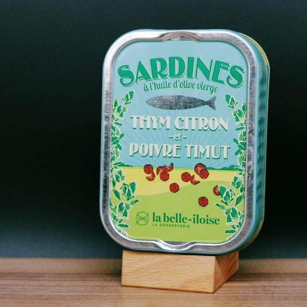 Sardinen mit Zitronen-Thymian und Timut-Pfeffer -  Belle Iloise  - Maître Philippe & Filles