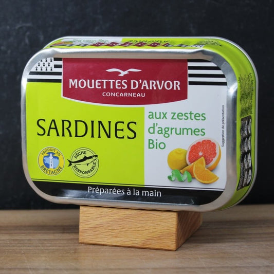 Sardinen mit Zitrusfrüchten (Yuzu) -  Mouettes d'Arvor  - Maître Philippe & Filles