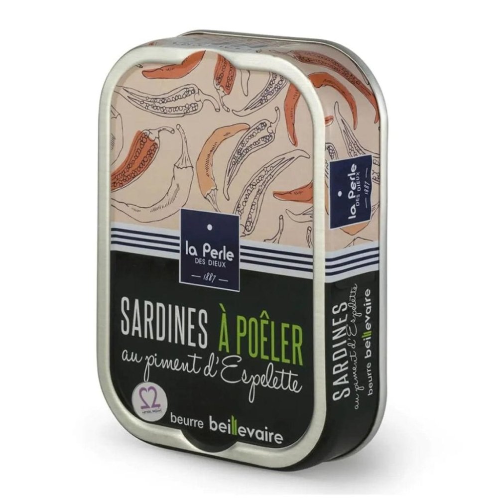 Sardinen zum Braten mit Fassbutter und Piment d’Espelette - Perle des Dieux