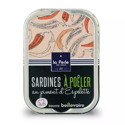 Sardinen zum Braten mit Fassbutter und Piment d’Espelette -  Perle des Dieux  - Maître Philippe & Filles