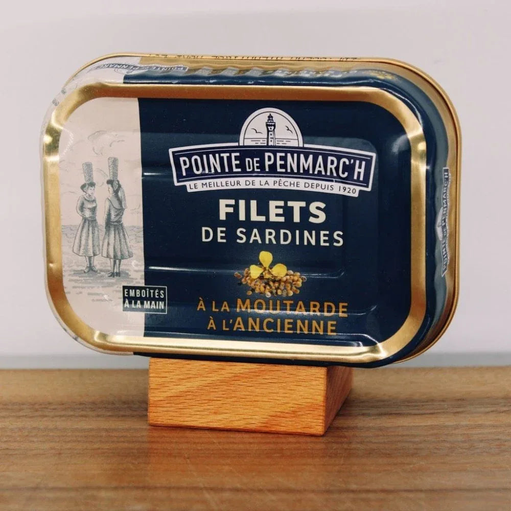 Sardinenfilets in altmodischer Senfsauce La Pointe de Penmarch