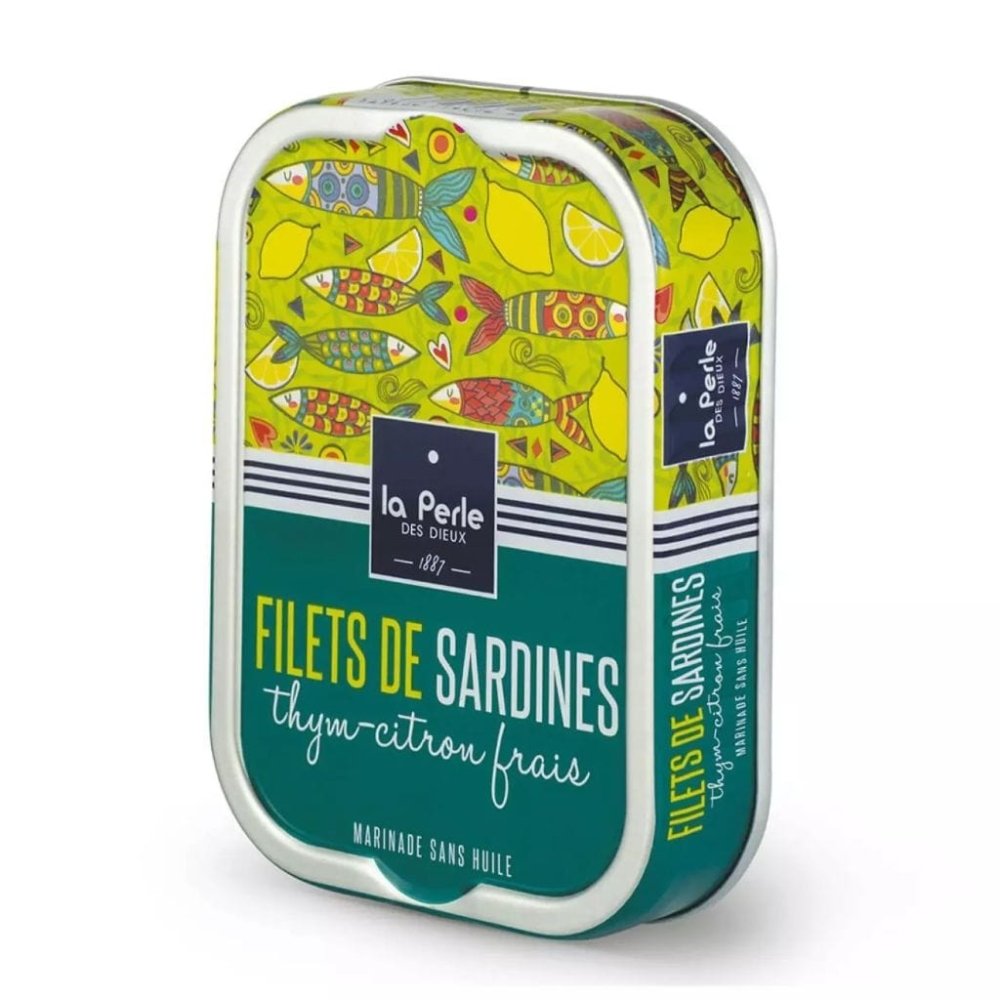 Sardinenfilets mit Thymian und Zitrone - Perle des Dieux