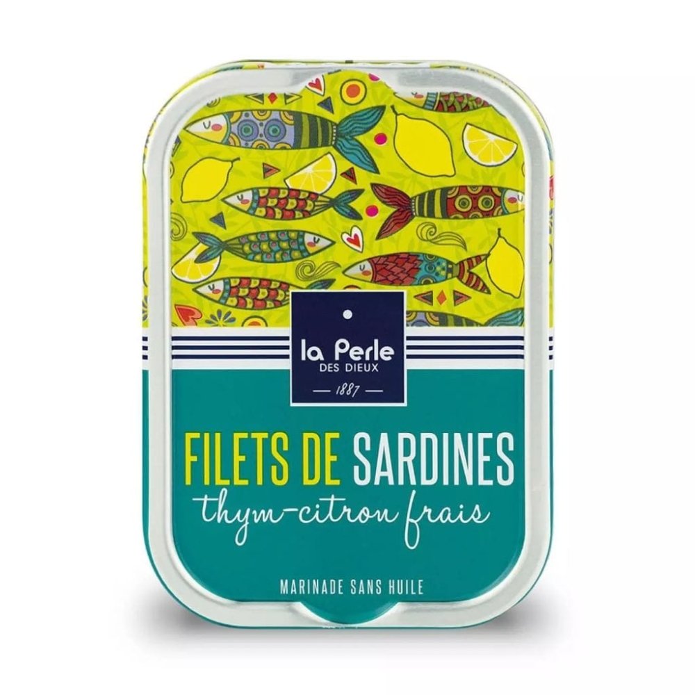 Sardinenfilets mit Thymian und Zitrone - Perle des Dieux