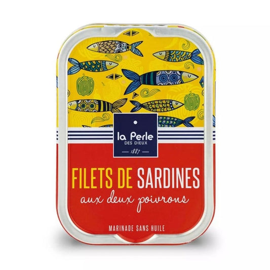Sardinenfilets mit zweierlei Paprika - Perle des Dieux