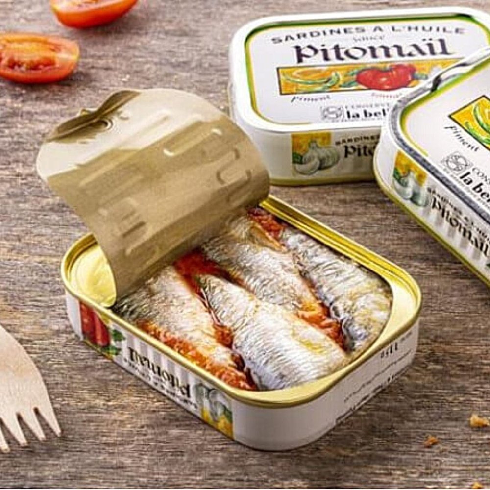 Sardines Sauce Pitomaïl (Piment, Tomate und Knoblauch) -  Belle Iloise  - Maître Philippe & Filles