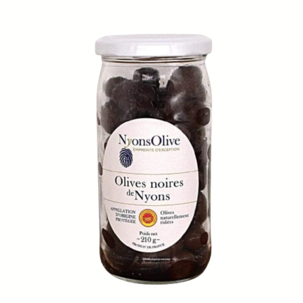 Schwarze Nyons-Oliven AOP natur - Vignolis