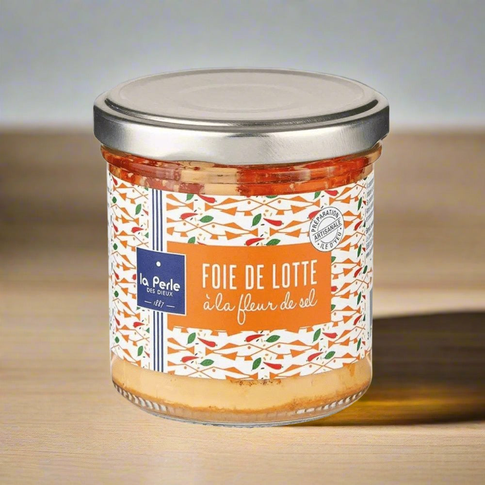 Seeteufel-Leber mit Fleur de Sel - Perle des Dieux