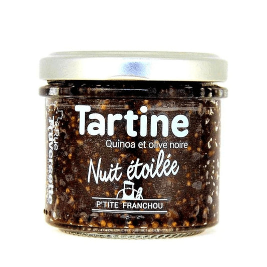 Tartine Sternennacht - Schwarze Olive & Quinoa -  Rue Traversette  - Maître Philippe & Filles
