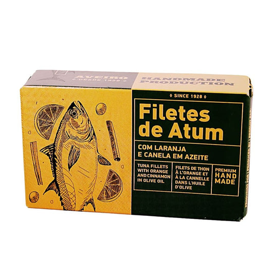 Thunfischfilets mit Orange und Zimt in Olivenöl -  AveiroTuna  - Maître Philippe & Filles