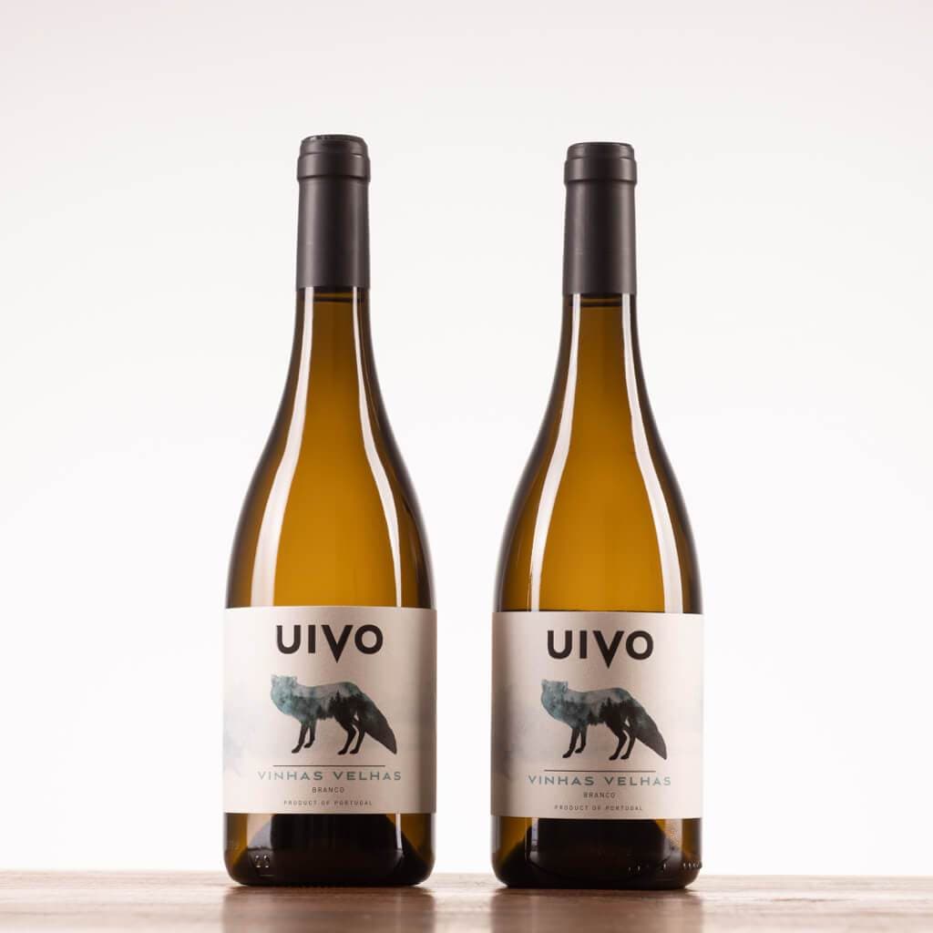 Folias de Baco Wein Flasche (0,75 Liter) Vinhas Velhas Branco 2018 Uívo (Douro) Maitre Philippe et Filles