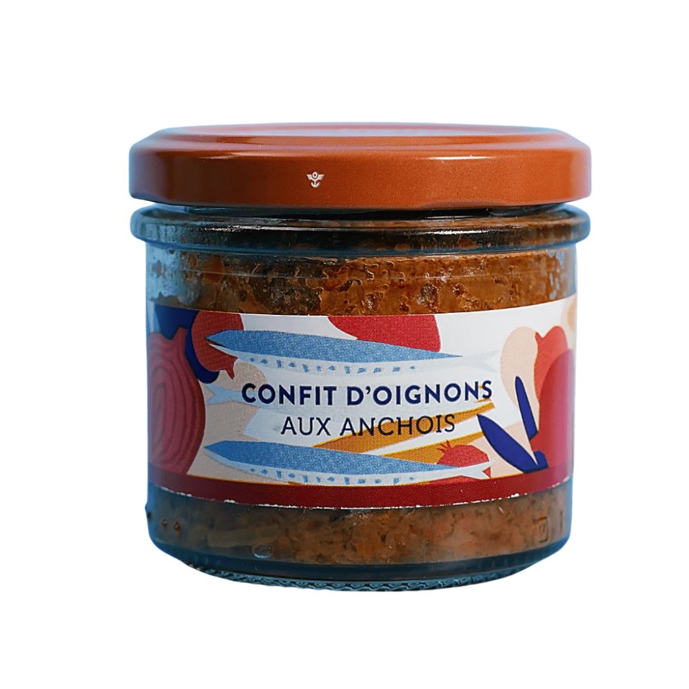 Onion confit with anchovies - La Belle Iloise – Maître Philippe & Filles Onion confit with anchovies - La Belle Iloise – Maître Philippe & Filles